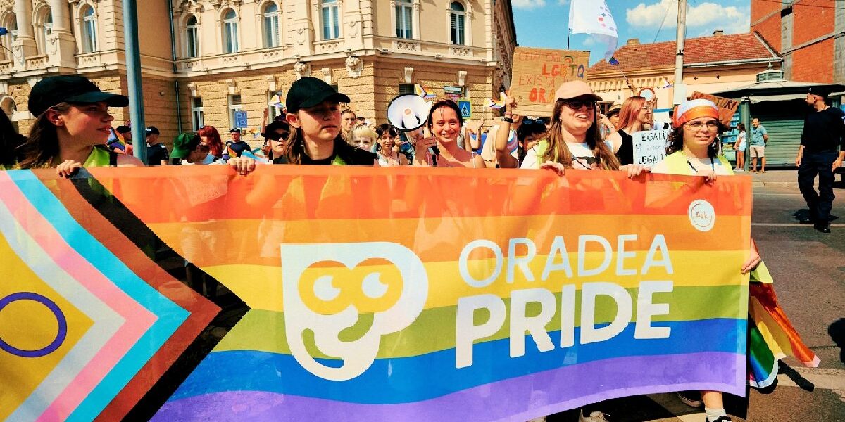 Tiltás ellenére megtartották a nagyváradi Pride-felvonulást