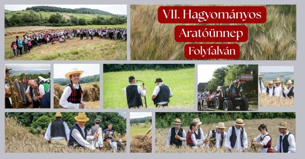 Hagyományos aratóünnepség Nyárádkarácsony községben